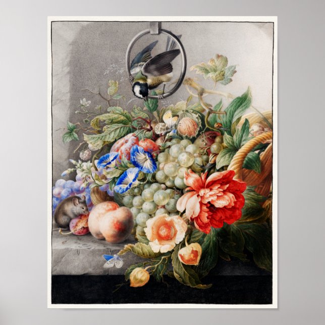 Affiche Illustration vintage (Devant)