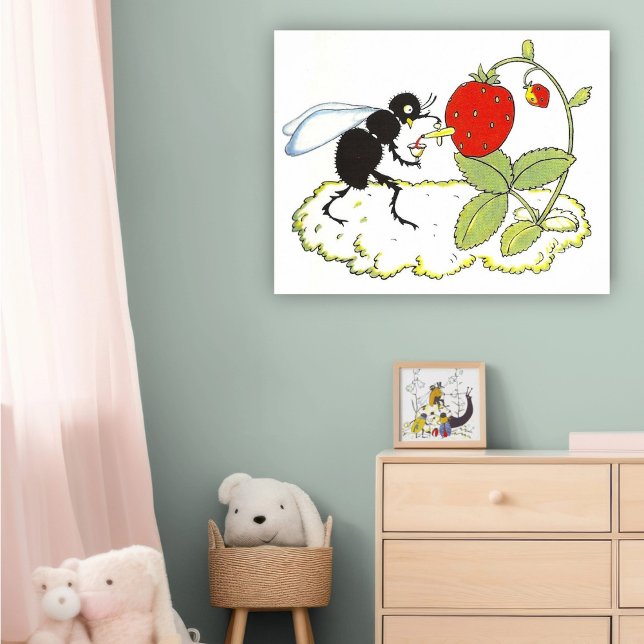 Affiche Illustration vintage d'affiche d'Else Wenz Vietor (Créateur téléchargé)