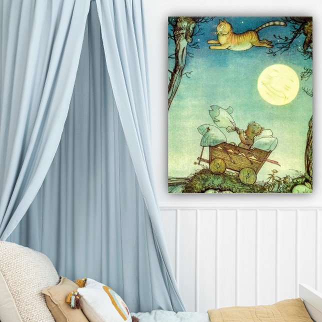 Affiche Illustration vintage d'affiche Else Wenz Vietor (Créateur téléchargé)