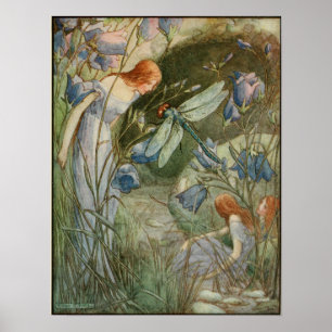 Affiche Illustration vintage de Frank C. Pape