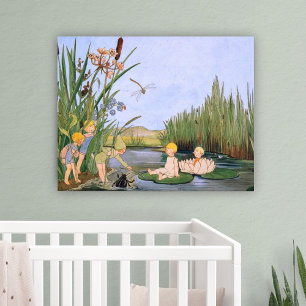 Affiche Illustration vintage de Freddie Langeler