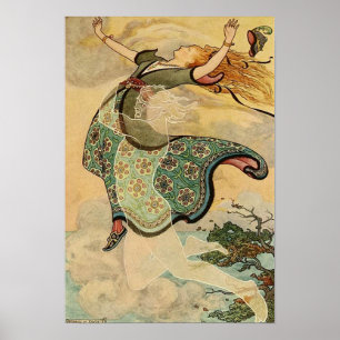 Affiche Illustration vintage Frank C. Pape