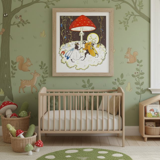 Affiche Illustration vintage par Else Wenz Vietor  (Créateur téléchargé)