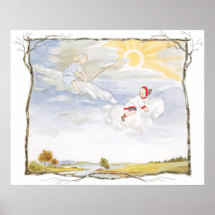 Affiche Illustration vintage par Sibylle Von Olfers