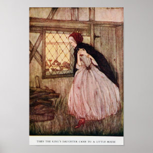 Affiche Illustration Vintage Rie Cramer Conte de Fées de G