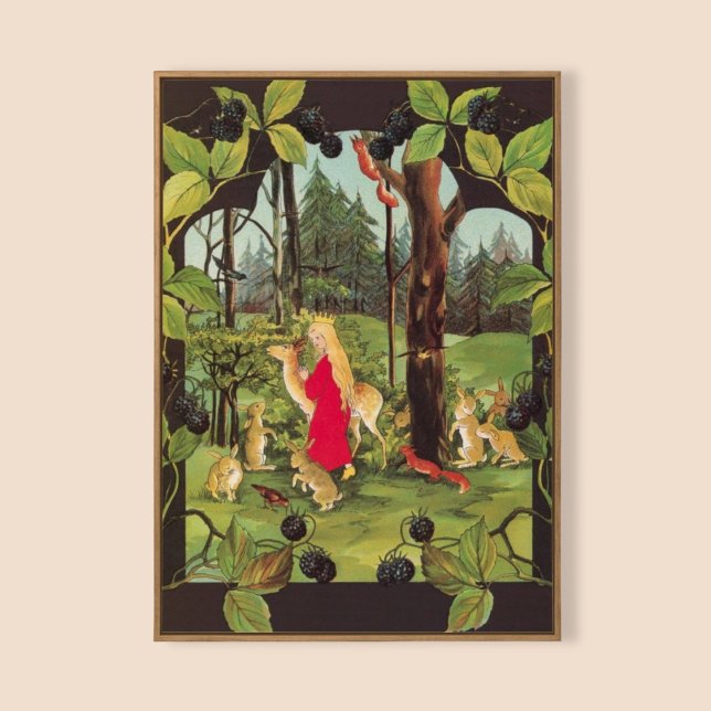 Affiche Illustration vintage Sibylle von Olfers (Créateur téléchargé)