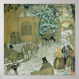 Affiche Illustraton pour "Dubrovsky", par Alexandre