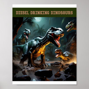 Affiche Ils boivent du diesel