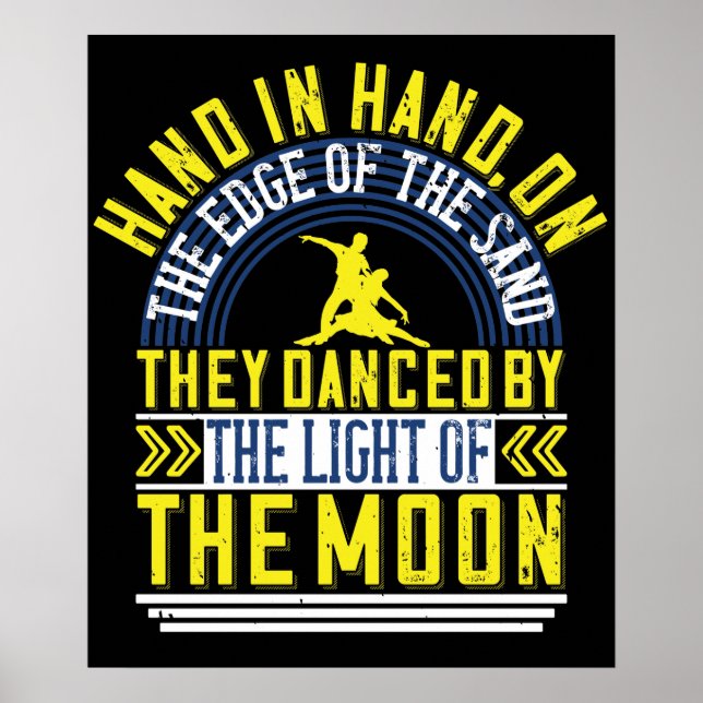 Affiche Ils dansèrent à la lumière de la lune (Devant)