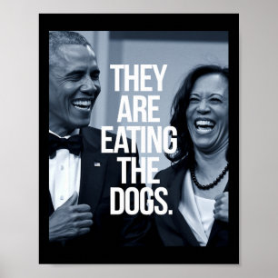 Affiche Ils Mangent Les Chiens De Soutien Au Président Kam