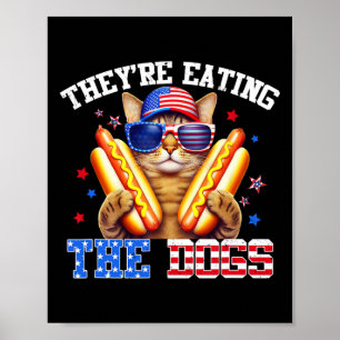 Affiche Ils mangent les chiens et les chats Kamala Trump D