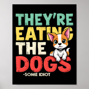 Affiche Ils Mangent Les Chiens Les Chats Les Animaux Domes