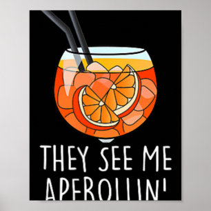 Affiche Ils me voient Aperollin' X New Holy Aperoli Club E