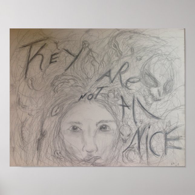 Affiche ils ne sont pas tous agréables (Devant)