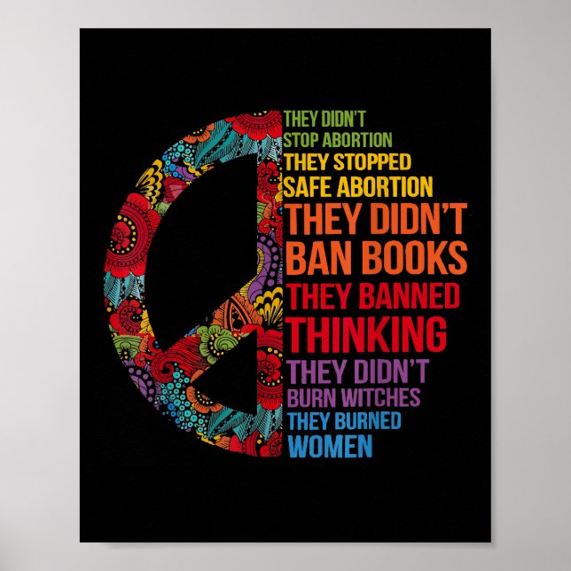 Affiche Ils n'ont pas arrêté l'avortement, ils ont arrêté  (Devant)