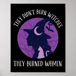 Affiche Ils n'ont pas brûlé de sorcières, ils ont brûlé de