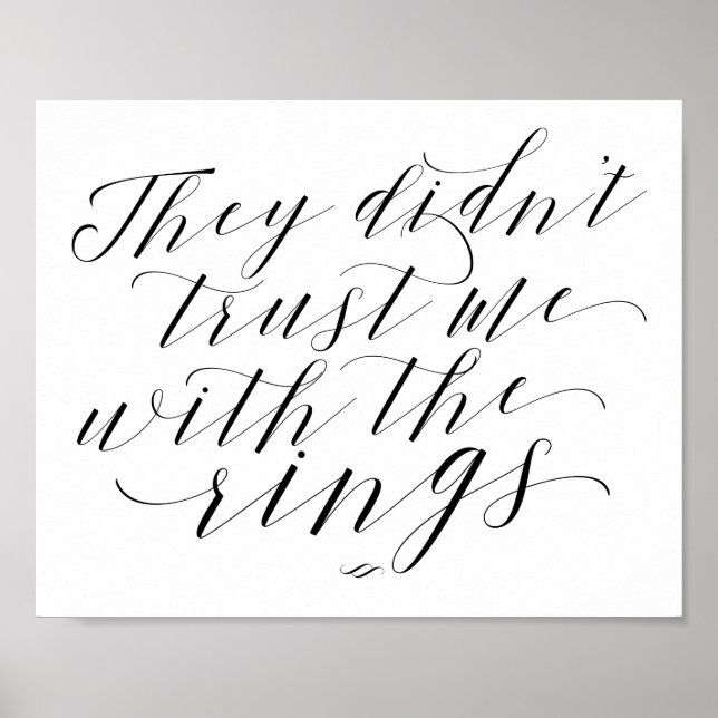 Affiche Ils n'ont pas Faites-moi confiance du signal profe (Devant)