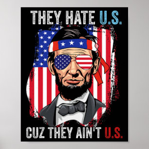 Affiche Ils nous détestent parce qu'ils ne sont pas nous F