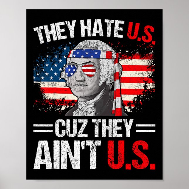 Affiche Ils nous haïssent parce qu'ils ne sont pas nous Dr (Devant)