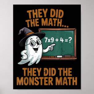 Affiche Ils ont fait un costume d'Halloween de professeur 