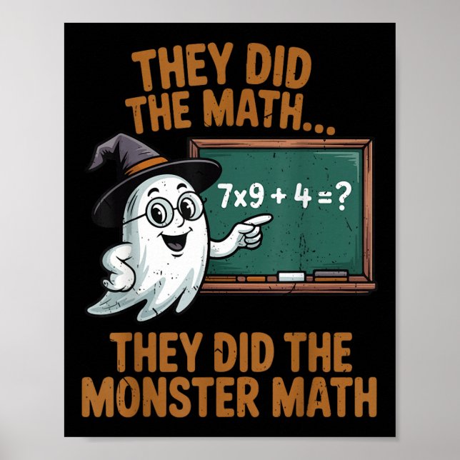 Affiche Ils ont fait un costume d'Halloween de professeur  (Devant)