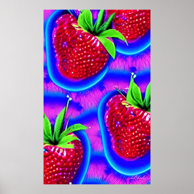 Affiche Ils ont utilisé un argument à la fraise (Devant)