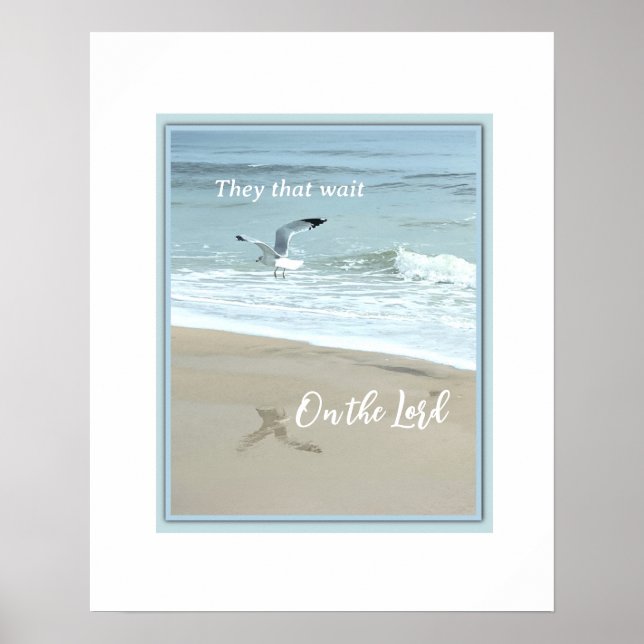 Affiche Ils qui attendent sur le Seigneur (Devant)