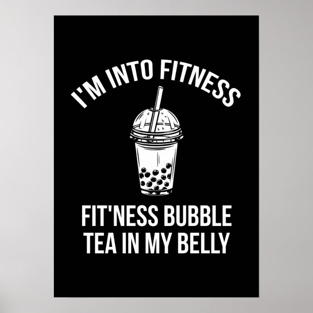 Affiche I'm Into Fitness (Devant)