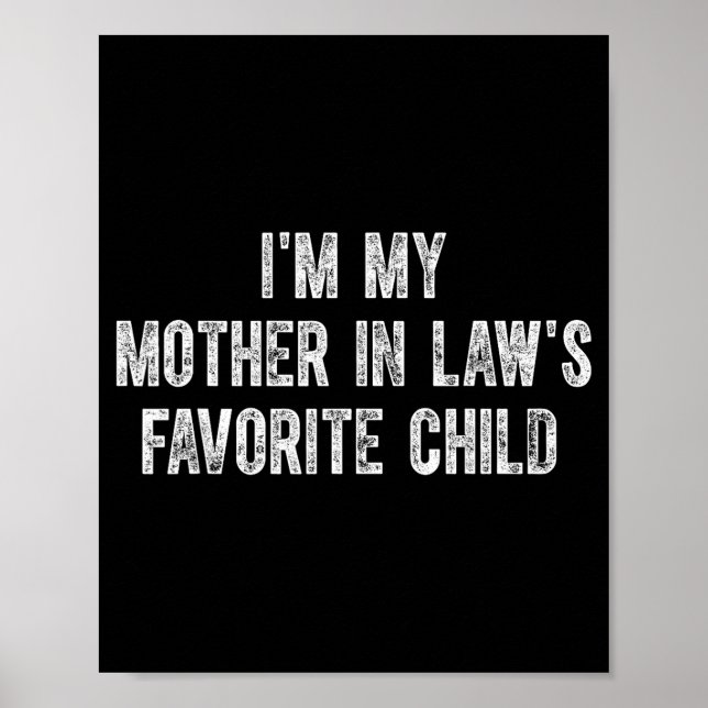 Affiche I'm My Mother In Law's Favorite Child  (Devant)