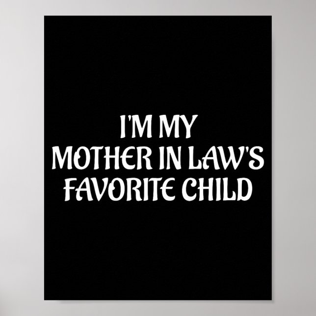 Affiche I'm My Mother In Law's Favorite Child Family Sarca (Devant)