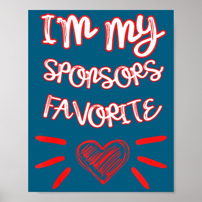 Affiche I'm My Snsors Favorite Funny Quote Tank Top  (Devant)
