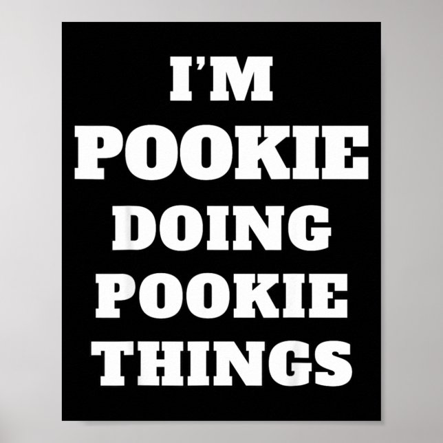 Affiche I'm Okie Doing Okie Things Aesthetic Slang Viral G (Devant)