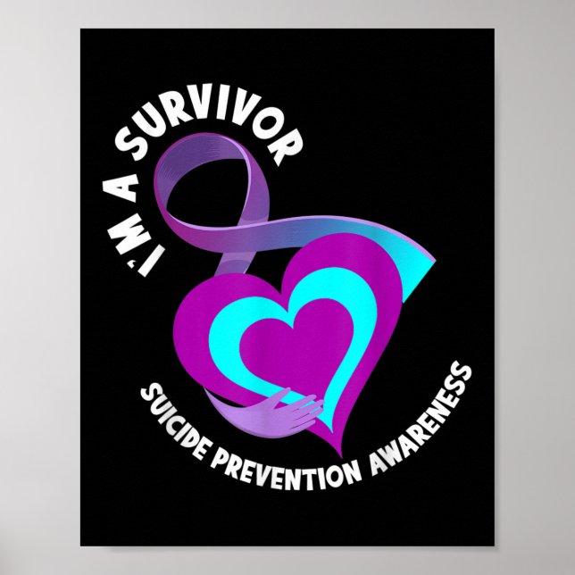 Affiche Im Un Survivant Appuie La Sensibilisation À La Pré (Devant)