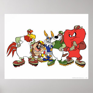 Affiche Image de baseball du groupe LOONEY TUNES™