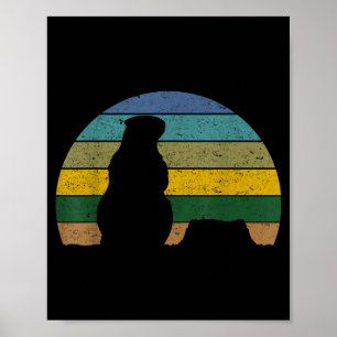 Affiche Image de style vintage au coucher du soleil Jour d