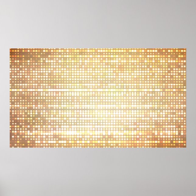 Affiche Image des lumières déconcentrées des stades. (Devant)
