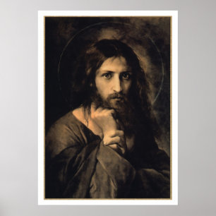 Affiche Image dévotionnelle du Christ