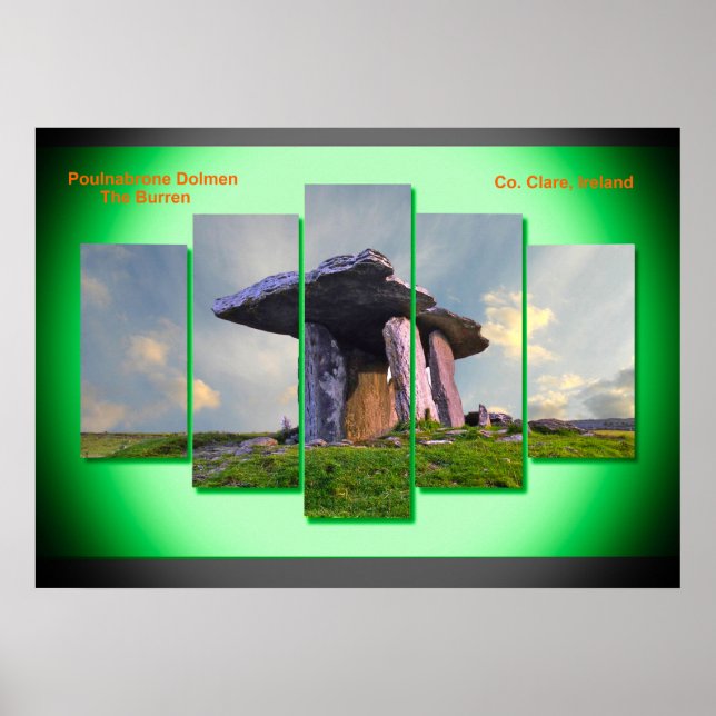 Affiche Image emblématique irlandaise de l'affiche (Devant)