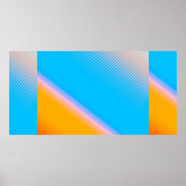 Affiche image floue avec dégradé de couleurs design dans (Devant)