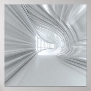 Affiche Image optique du tunnel d'application dynamique