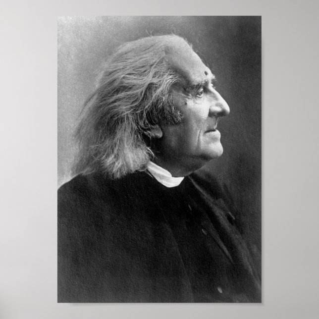 Affiche Image profil Franz Liszt (Devant)