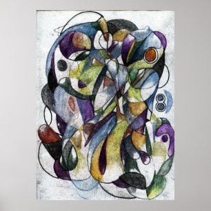 Affiche Images abstraites : Totem d'esprit