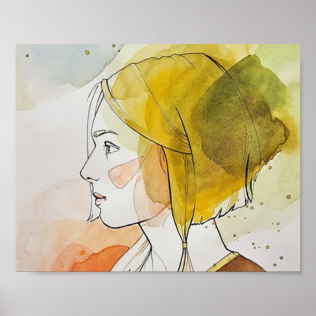 Affiche Images d'art fin imprimables, peintures célèbres,  (Devant)