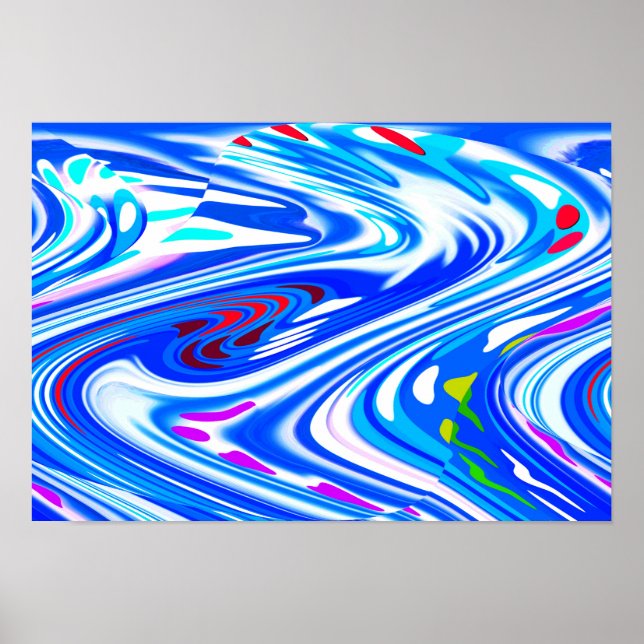 Affiche Imaginaire aventure art (Devant)