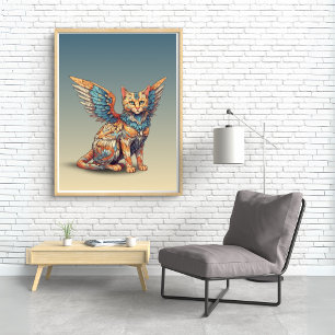 Affiche Imaginaire Cat l Misty Meow   Chat ailé [34]