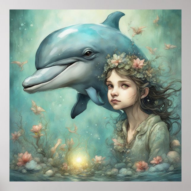 Affiche Imaginaire dauphin 4 (Devant)