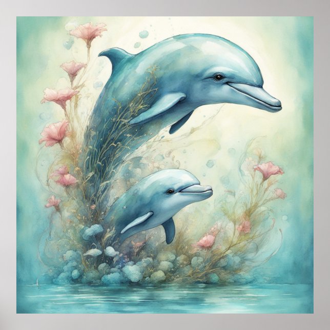 Affiche Imaginaire dauphin 9 (Devant)