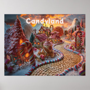 Affiche Imaginaire de Candyland