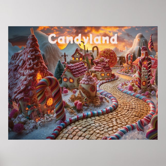 Affiche Imaginaire de Candyland (Devant)