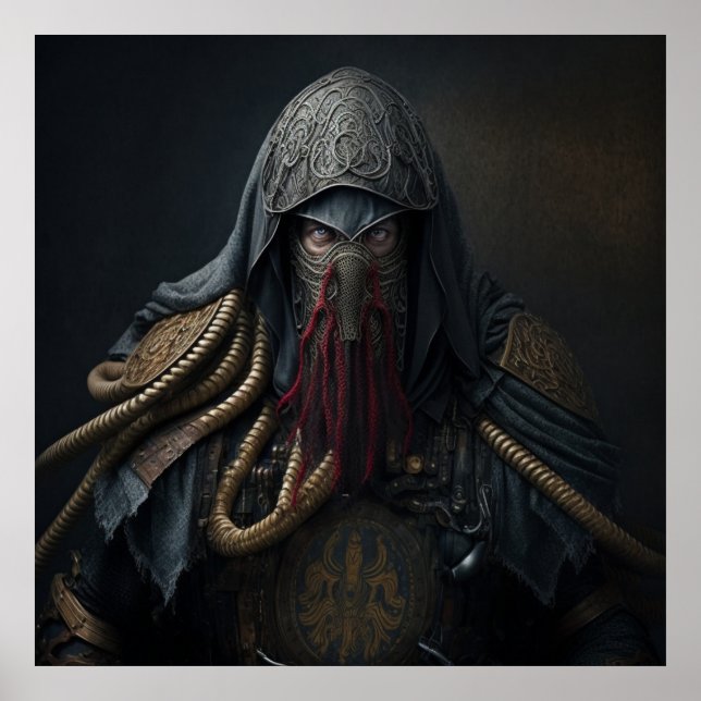 Affiche Imaginaire de guerrier de l'affiche (Devant)